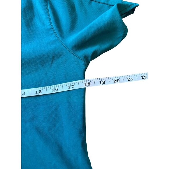 Carhartt Women's Dark Green Scrub Top - Picture 5 of 7